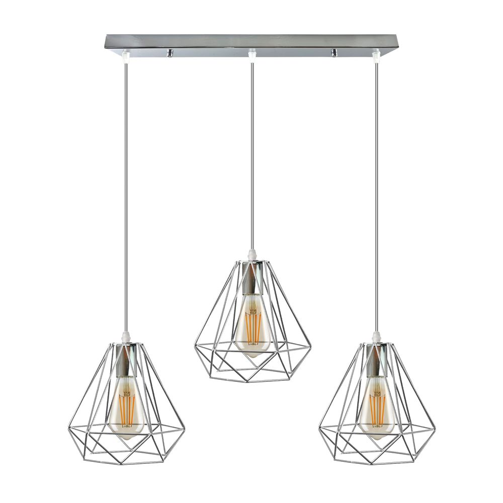 Metal Large Pendant Lights with Geometric Statements